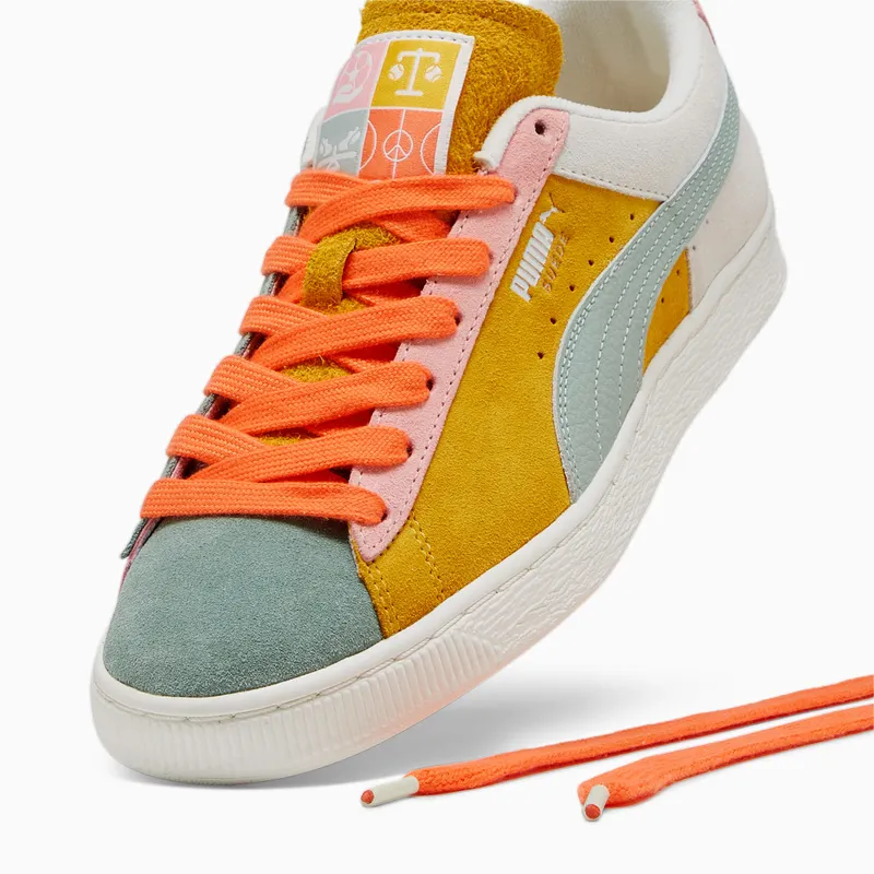 Puma Suede Icons Of Unity Geel/Wit (393750-01)