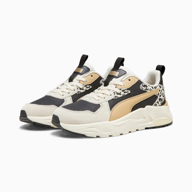 Puma Trinity Lite Animal damessneakers Zwart (394765-01)