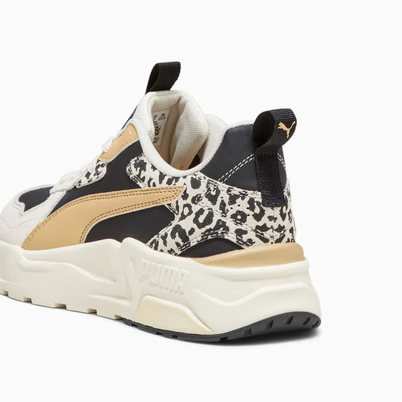 Puma Trinity Lite Animal damessneakers Zwart (394765-01)