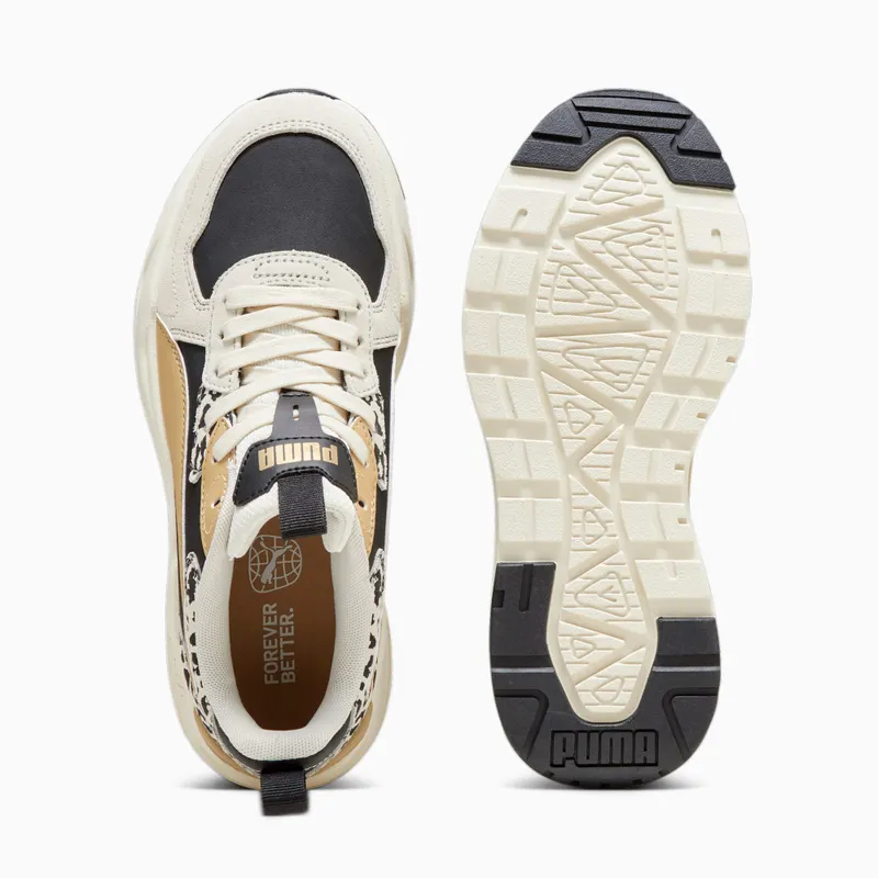 Puma Trinity Lite Animal damessneakers Zwart (394765-01)