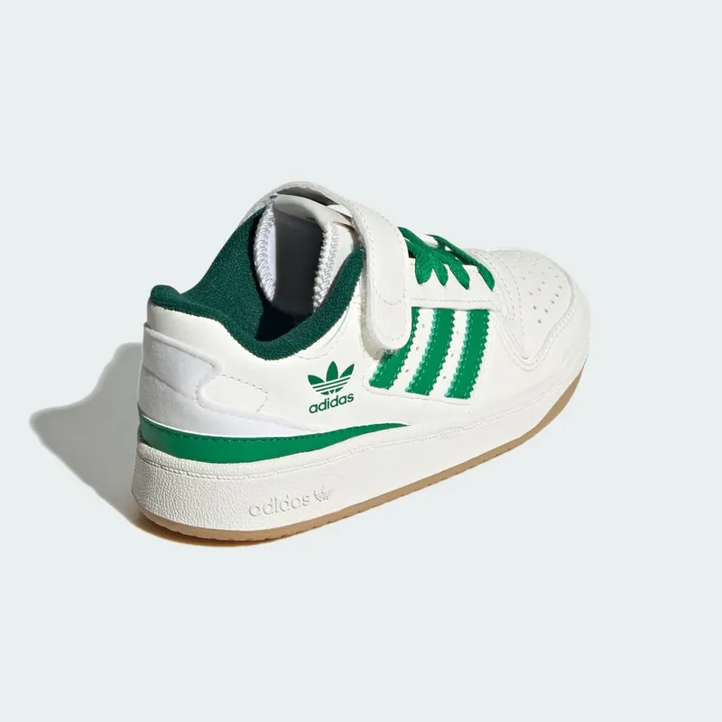 adidas Forum Low Kids Cloud White / Green / Gum (IG0720)