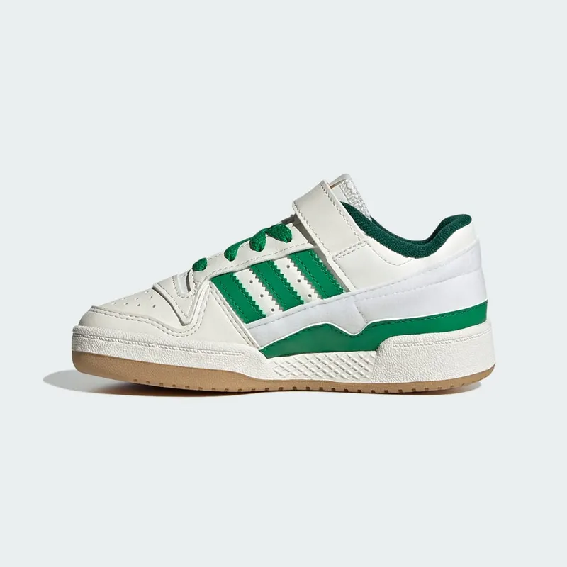 adidas Forum Low Kids Cloud White / Green / Gum (IG0720)