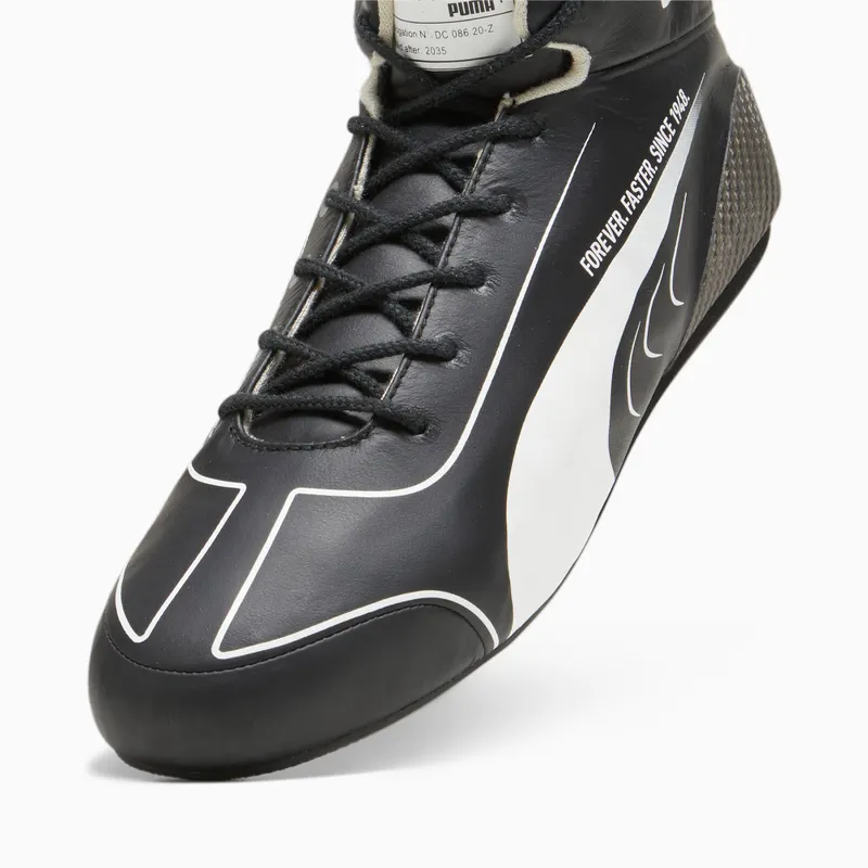 Puma Mercedes-AMG PETRONAS Speedcat Pro George Russell 75 Year raceschoenen Wit/Zwart (308271-01)
