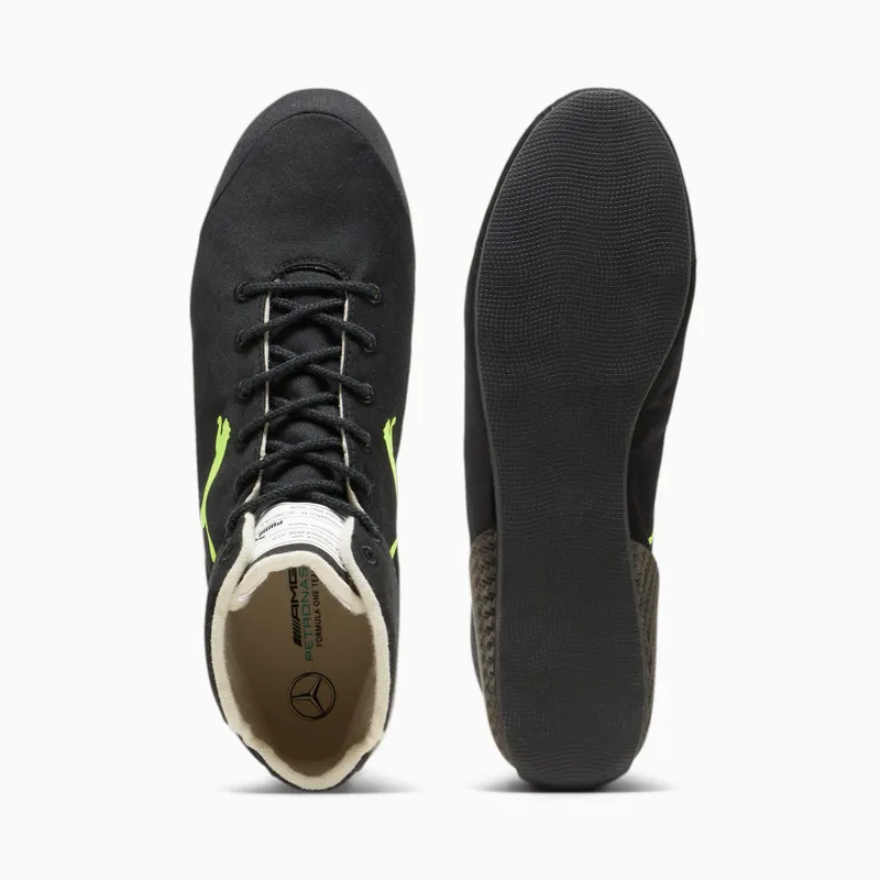 Puma Mercedes-AMG PETRONAS Speedcat Pro Lewis Hamilton 75 Year raceschoenen Geel/Zwart (308272-01)