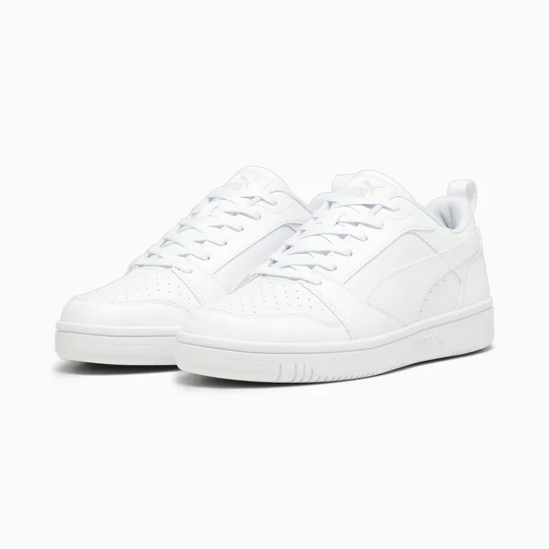 Puma Rebound V6 Laag Wit/Grijs (392328-03)