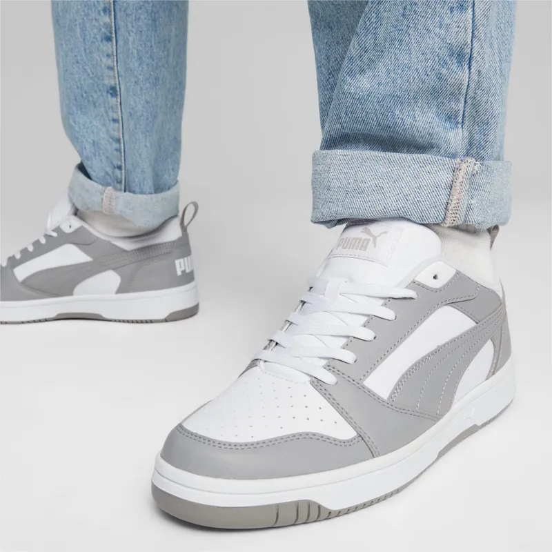Puma Rebound V6 Laag Wit/Grijs (392328-05)