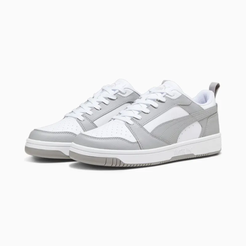Puma Rebound V6 Laag Wit/Grijs (392328-05)