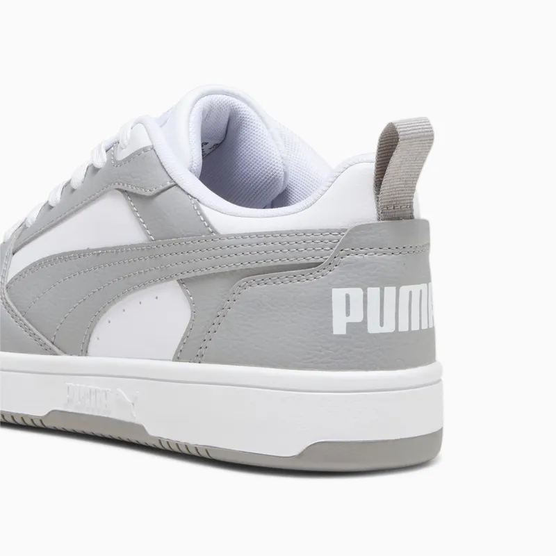 Puma Rebound V6 Laag Wit/Grijs (392328-05)