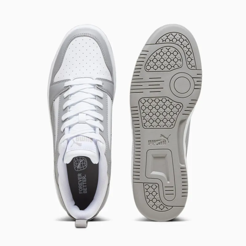 Puma Rebound V6 Laag Wit/Grijs (392328-05)