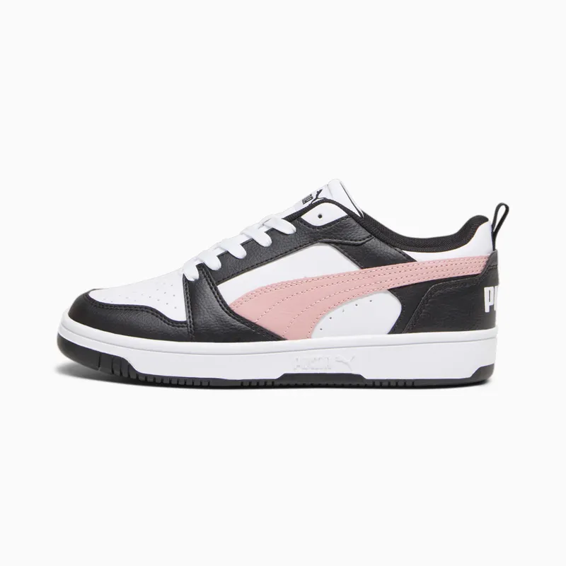 Puma Rebound V6 Laag Wit/Roze/Zwart (392328-11)