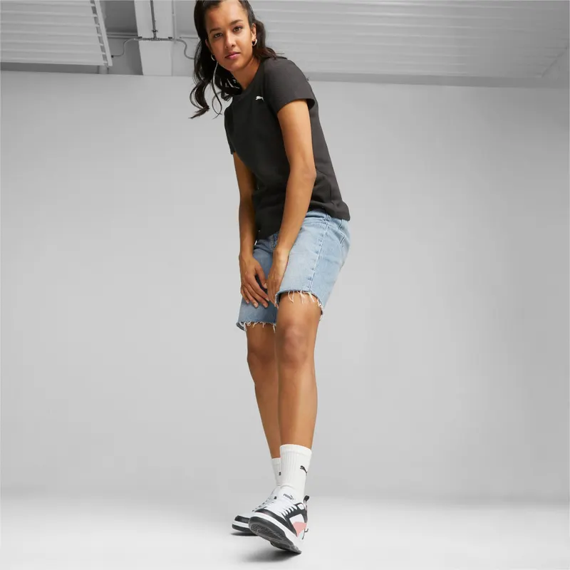 Puma Rebound V6 Laag Wit/Roze/Zwart (392328-11)