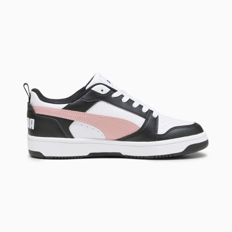 Puma Rebound V6 Laag Wit/Roze/Zwart (392328-11)