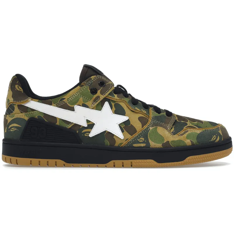 A Bathing Ape Bape SK8 Sta ABC Camo Green (001FWH201042X-GRN)