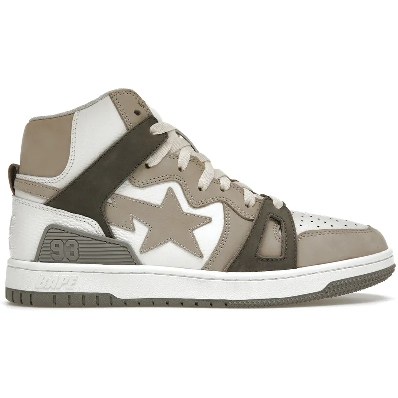 A Bathing Ape Bape Sta 93 Hi Grey (1I20-191-011/1I20-291-011)