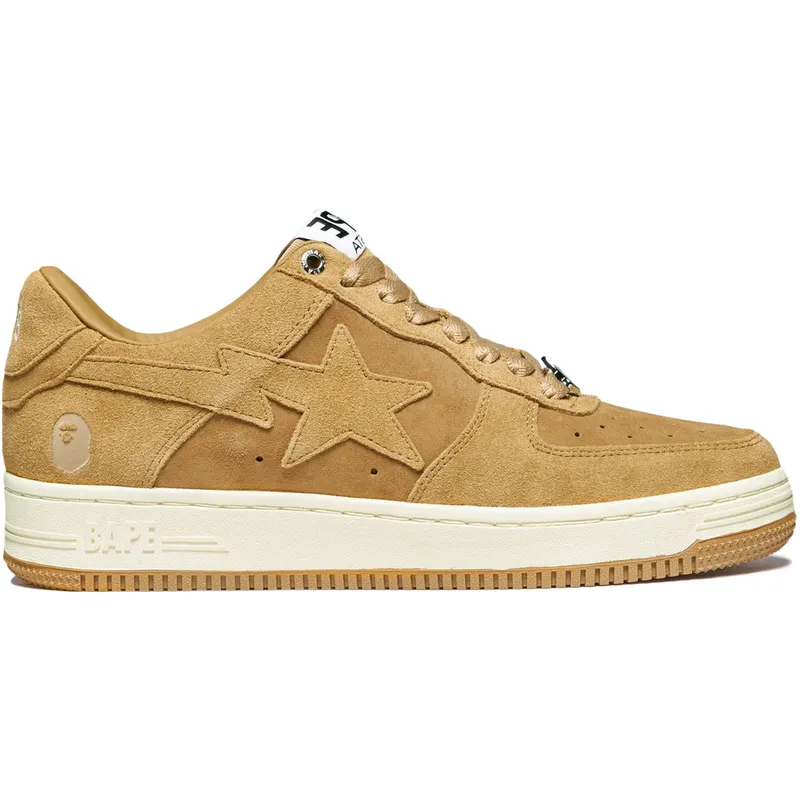 A Bathing Ape Bape Sta Beige Suede (1H70-191-004)