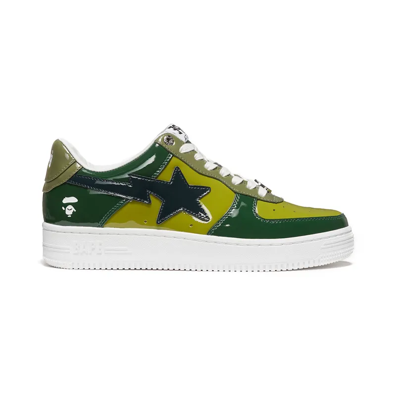 A Bathing Ape Bape Sta Low Color Camo Combo Green (001FWH201046_GRN)