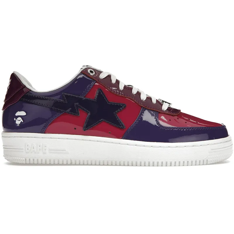 A Bathing Ape Bape Sta Low Color Camo Combo Purple (001FWH201046_PUR)