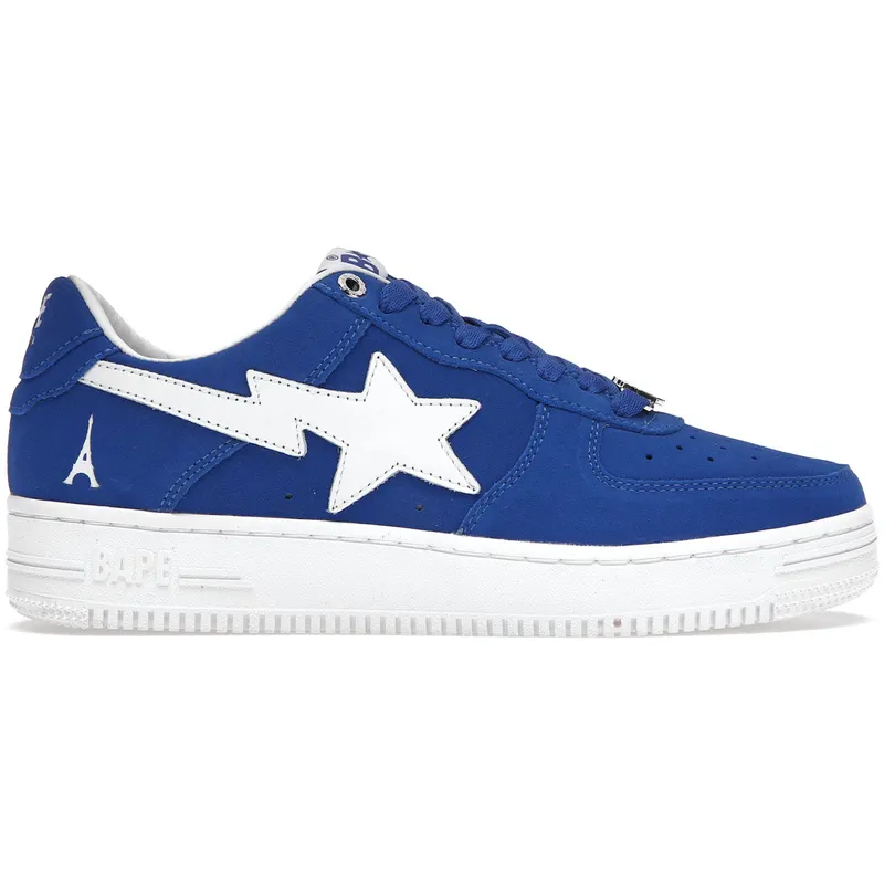 A Bathing Ape Bape Sta Low Highsnobiety Not In Paris Blue (TNIP3SNK03008-BLU)