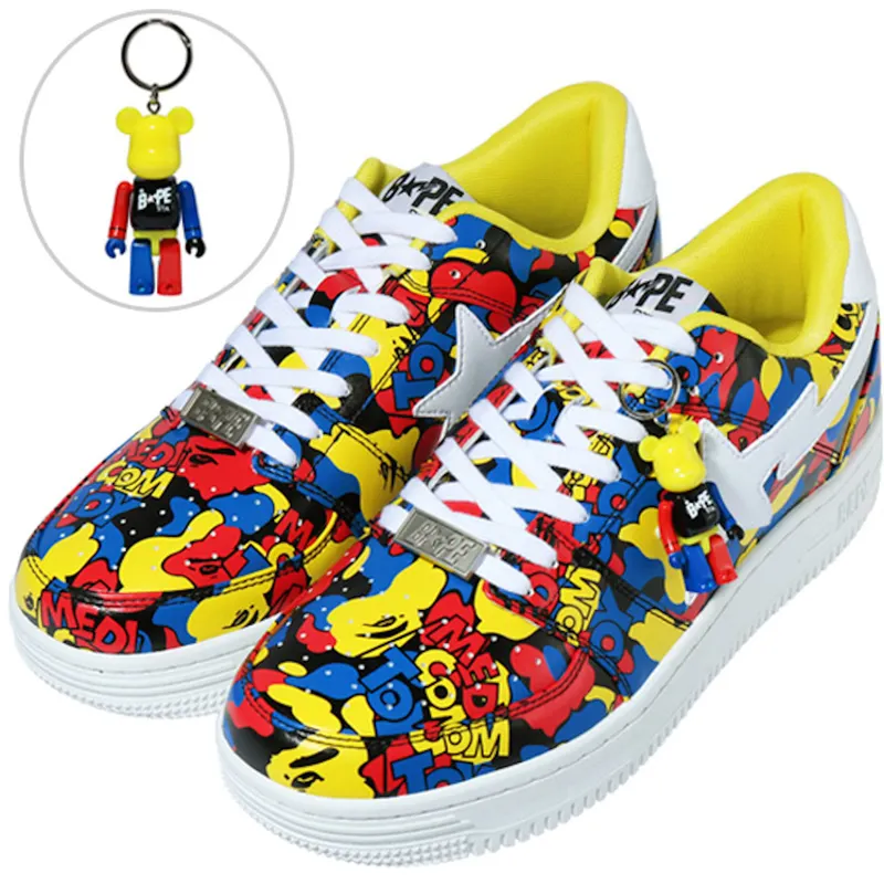 A Bathing Ape Bape Sta Low Medicom Toy All-Over Camo (1G73191912)