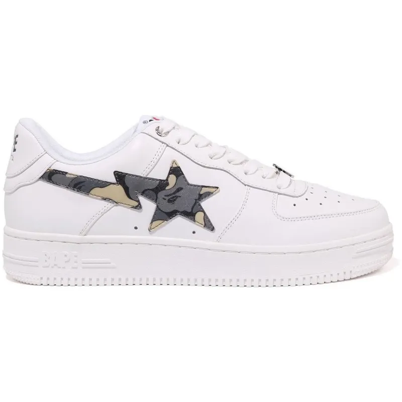 A Bathing Ape Bape Sta White Multi Camo Bape US Exclusive (001FWI721004_WHT)