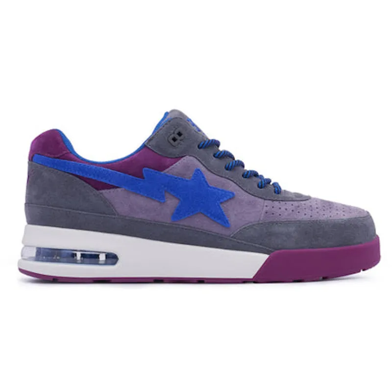 A Bathing Ape Road Sta Premium Suede Purple Blue (1J30-191-021/1J30-291-021)
