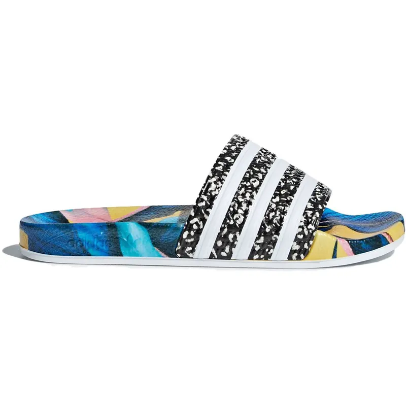 adidas Adilette Slides The Farm Tropical Leaf Print (Women’s) (B28007)