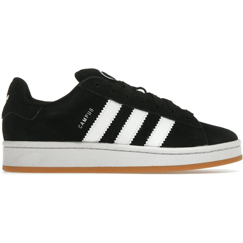 adidas Campus 00s Black White Gum (GS) (HQ6638)
