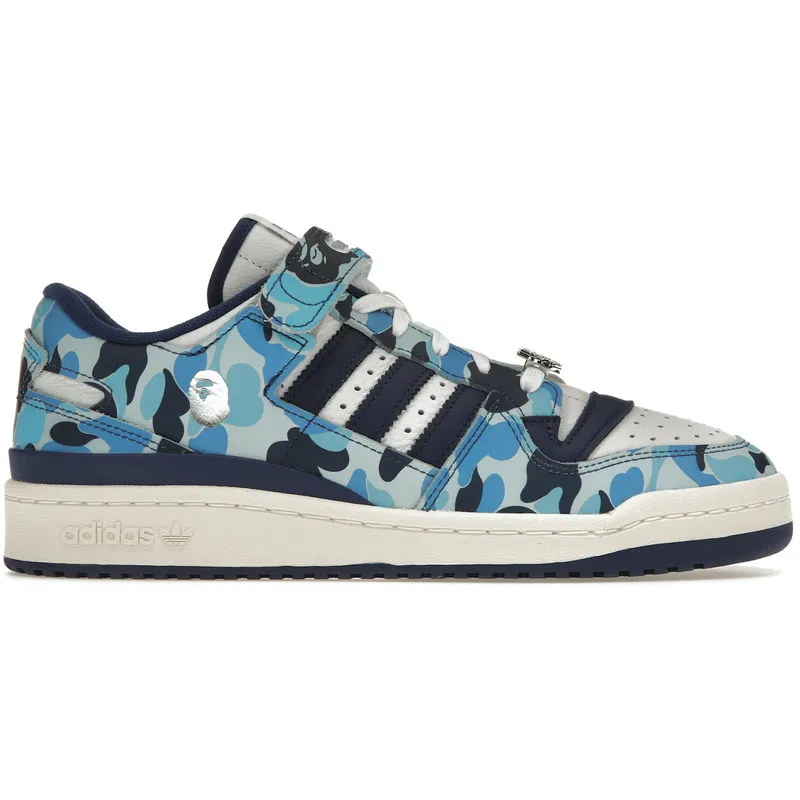 adidas Forum 84 Low Bape 30th Anniversary Blue Camo (ID4772)