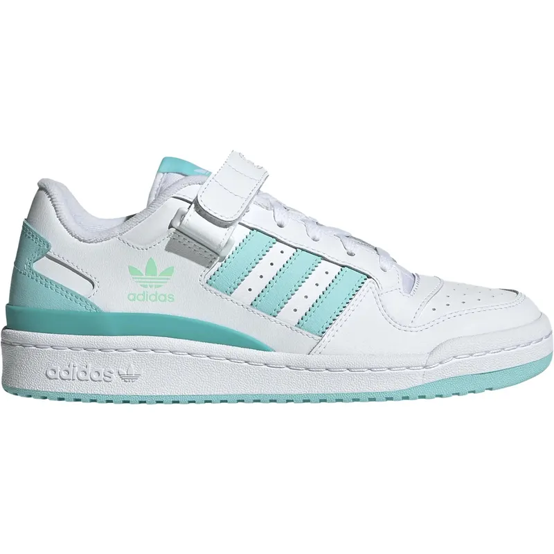 adidas Forum Low Cloud White Clear Aqua (Women’s) (GY3669)