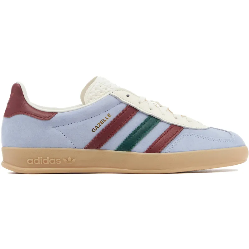 adidas Gazelle Indoor Blue Dawn Collegiate Burgundy (IG4994)