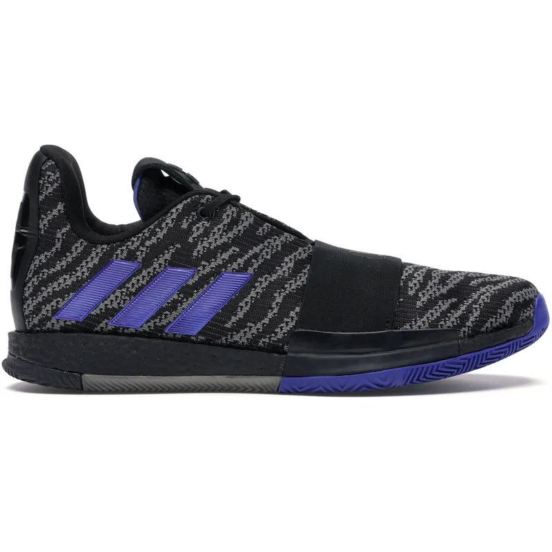 adidas Harden Vol. 3 Core Black Active Blue (G26811/EE3957)
