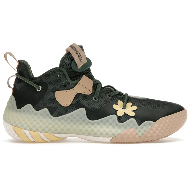 adidas Harden Vol. 6 Green Oxide Monogram (GW9032)