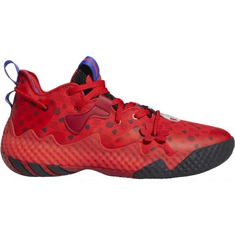 adidas Harden Vol. 6 Vivid Red Monogram (HQ3884)