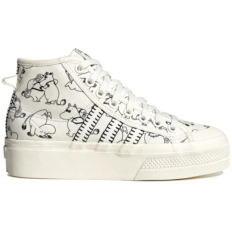 adidas Nizza Platform Mid Moomin (Women’s) (ID4205)