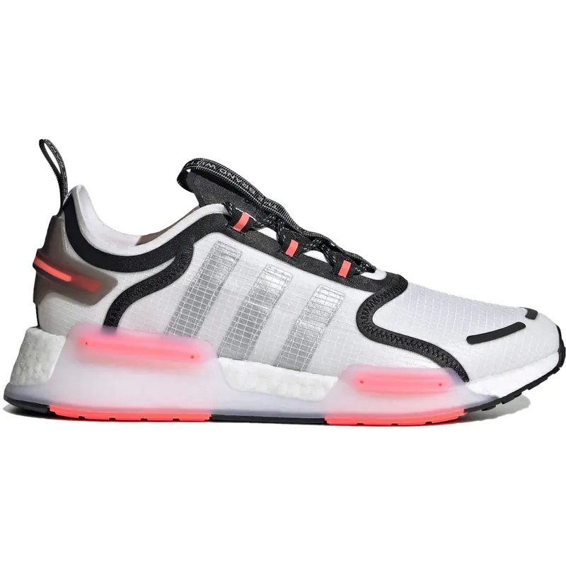 adidas NMD R1 V3 White Matte Silver Crimson (GW1860)