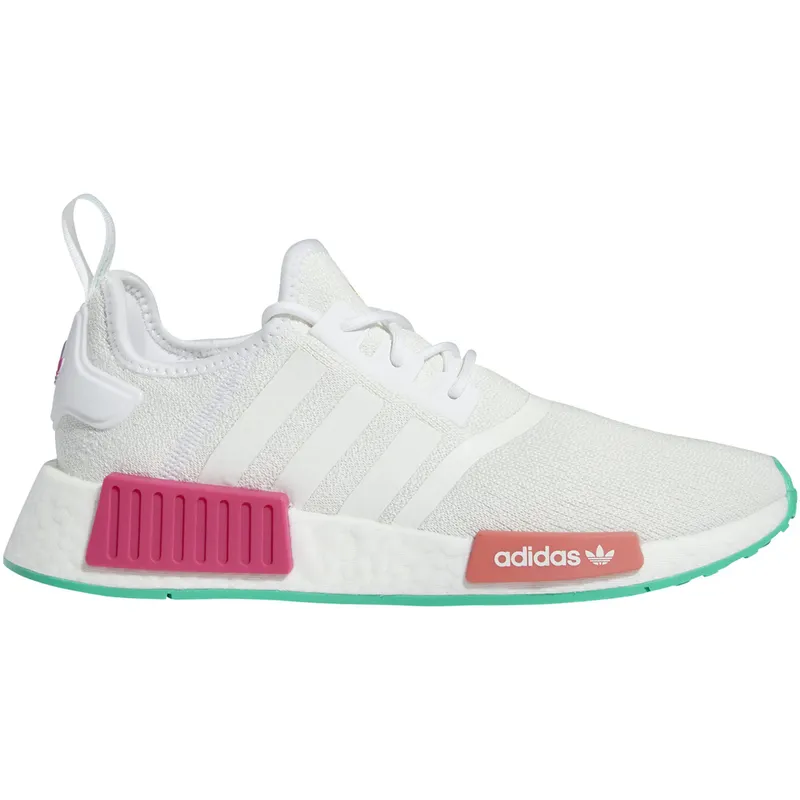 adidas NMD R1 White Magenta Green (Women’s) (GZ4964)