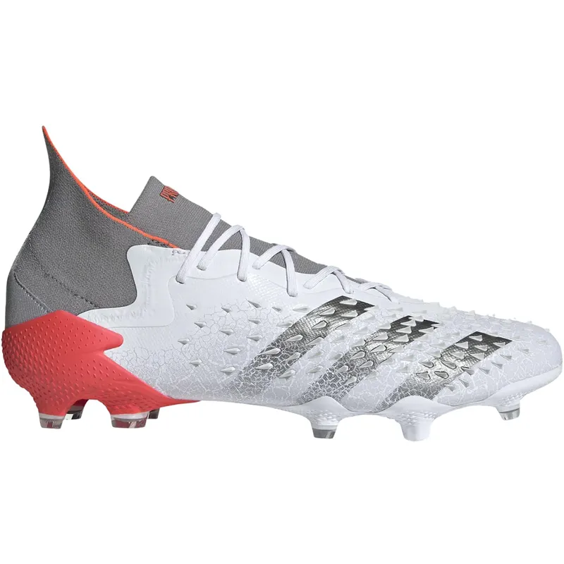 adidas Predator Freak 1 FG Demonskin White Solar Red (FY6255)