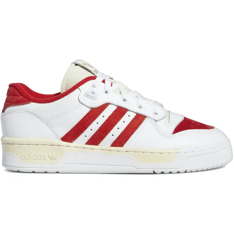 adidas Rivalry Low Premium Footwear White Scarlet (GY5867)