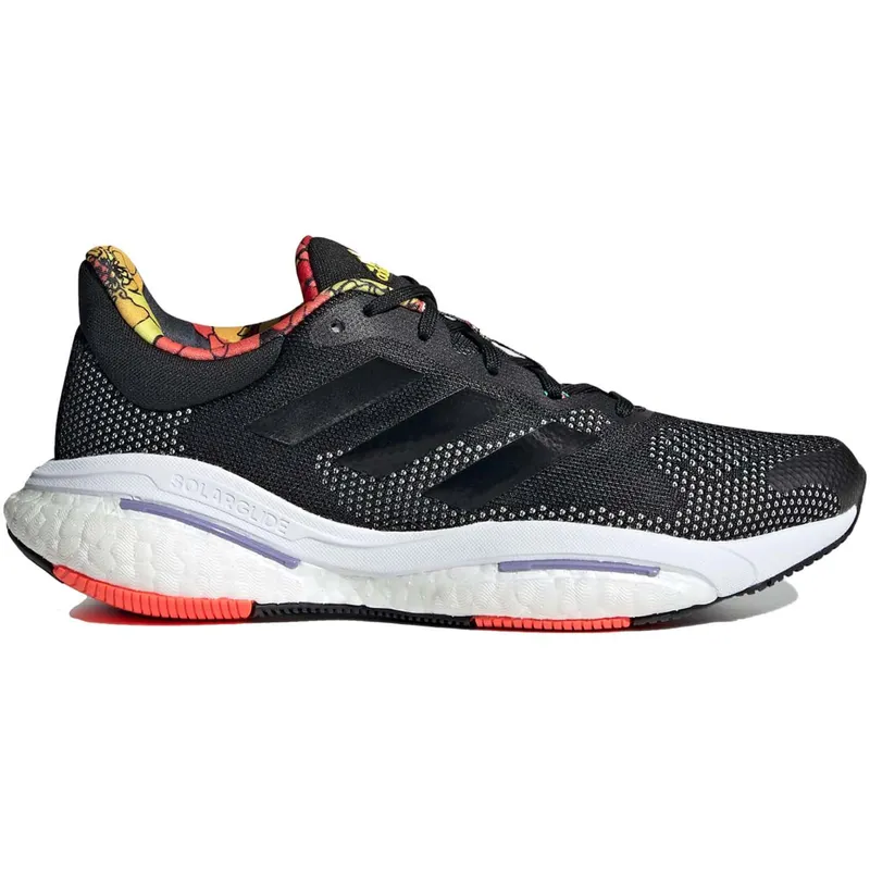 adidas Solarglide 5 Black Solar Red Purple (Women’s) (GX5512)