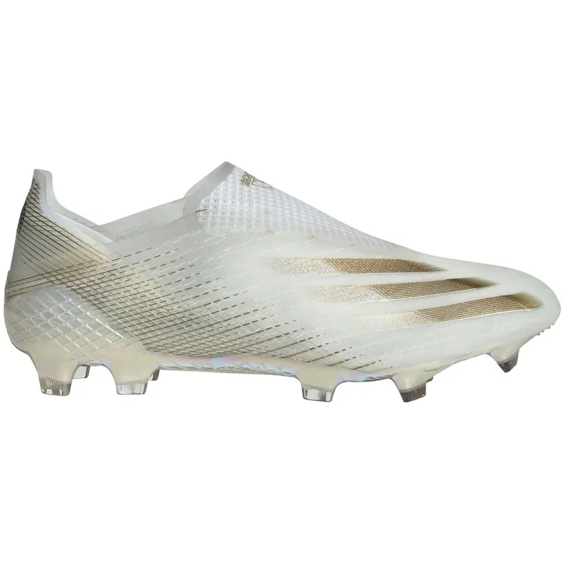adidas X Ghosted+ FG White Metallic Gold Melange (EG8249)