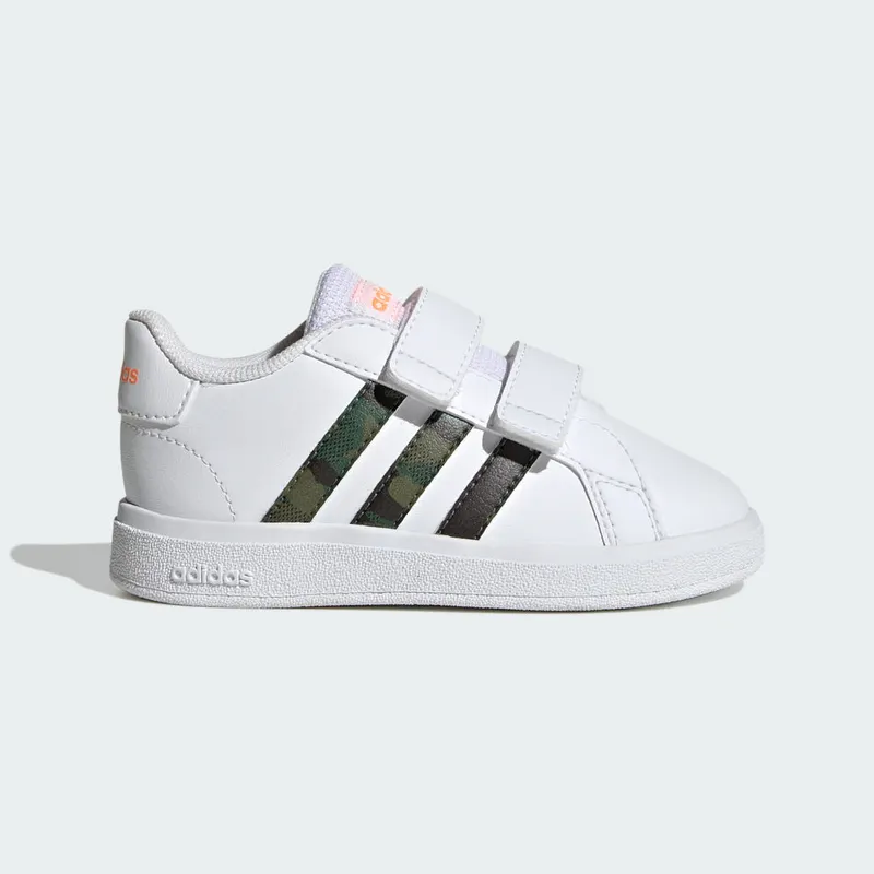 adidas Grand Court Lifestyle Cloud White / Cloud White / Screaming Orange (IF2886)