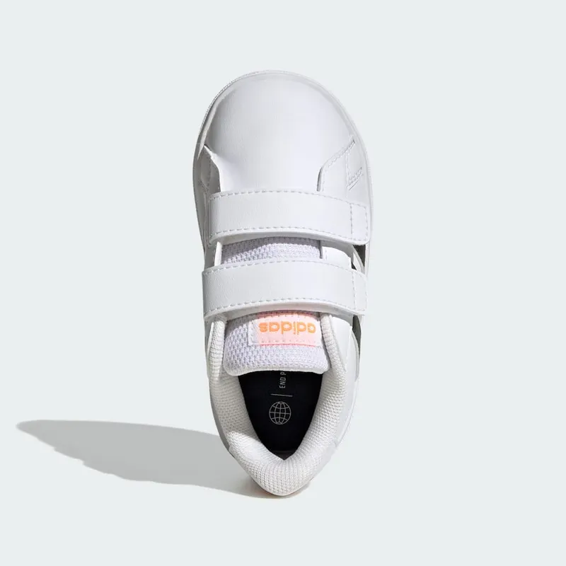 adidas Grand Court Lifestyle Cloud White / Cloud White / Screaming Orange (IF2886)