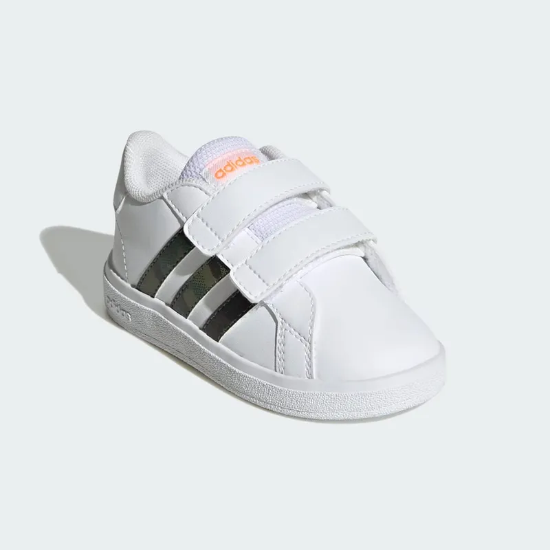 adidas Grand Court Lifestyle Cloud White / Cloud White / Screaming Orange (IF2886)