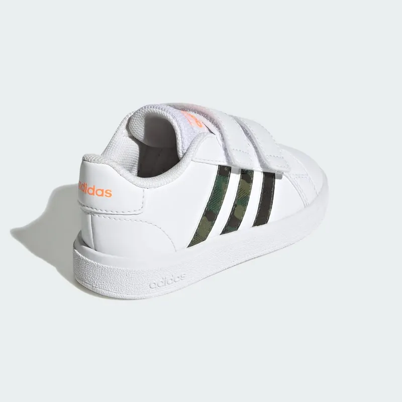 adidas Grand Court Lifestyle Cloud White / Cloud White / Screaming Orange (IF2886)