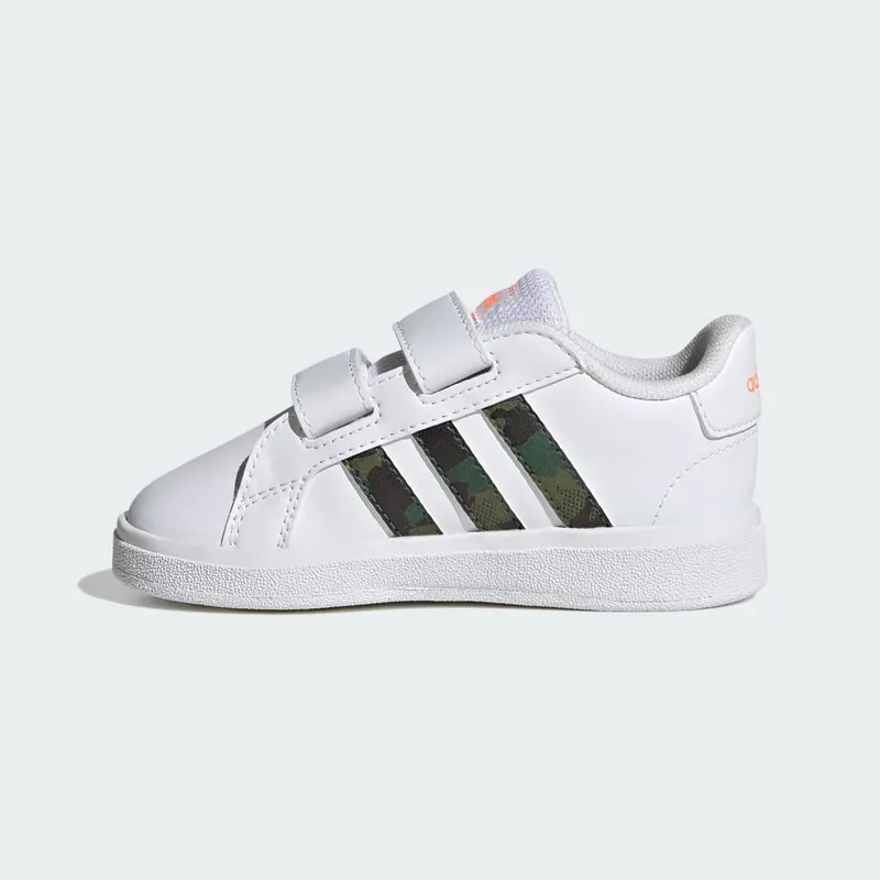 adidas Grand Court Lifestyle Cloud White / Cloud White / Screaming Orange (IF2886)