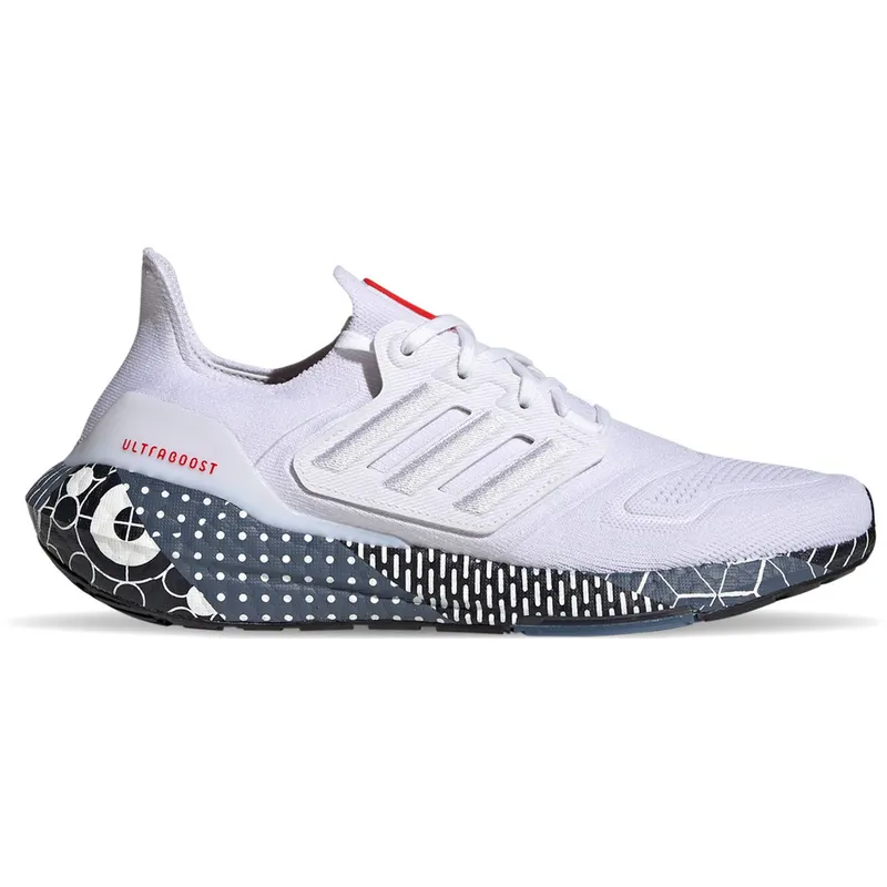 adidas Ultra Boost 22 Patchworkd Graphic Cloud White (GW6912)
