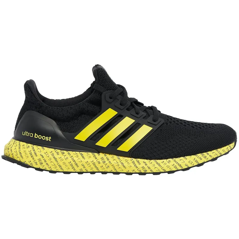 adidas Ultra Boost 5.0 DNA 3 Stripe Life Black Yellow (FZ6259)