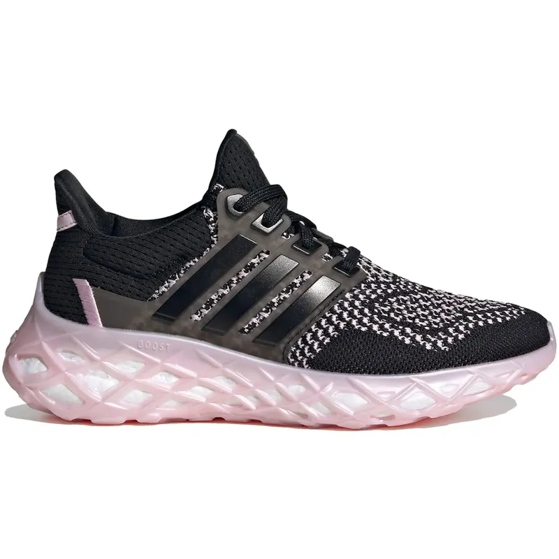 adidas Ultra Boost Web DNA Black Clear Pink (GS) (GZ4002)