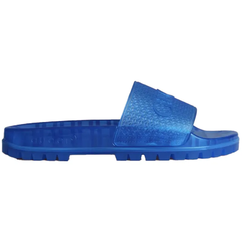 adidas x Gucci Adilette Slide Blue (IE2257)