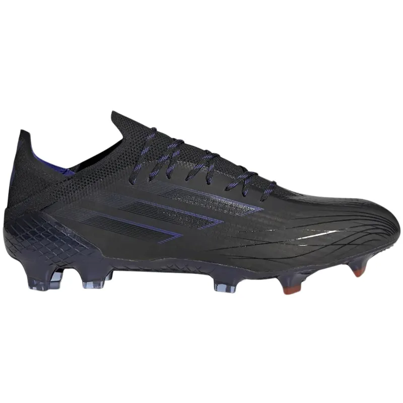 adidas X Speedflow.1 FG Core Black Sonic Ink Solar Yellow (FY6867)